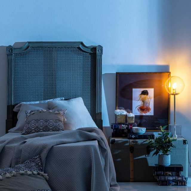 Testata provenzale singola grigia