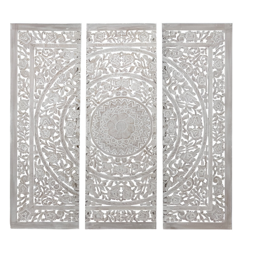 Testata legno bianco shabby chic