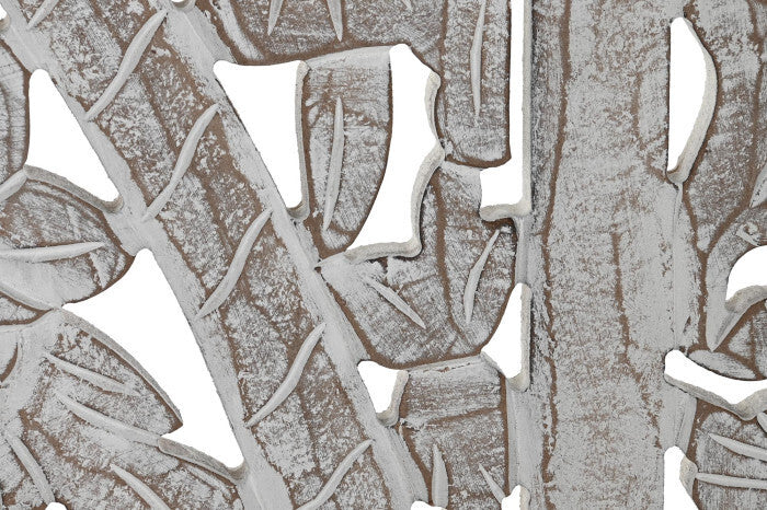 Testata legno bianco shabby chic