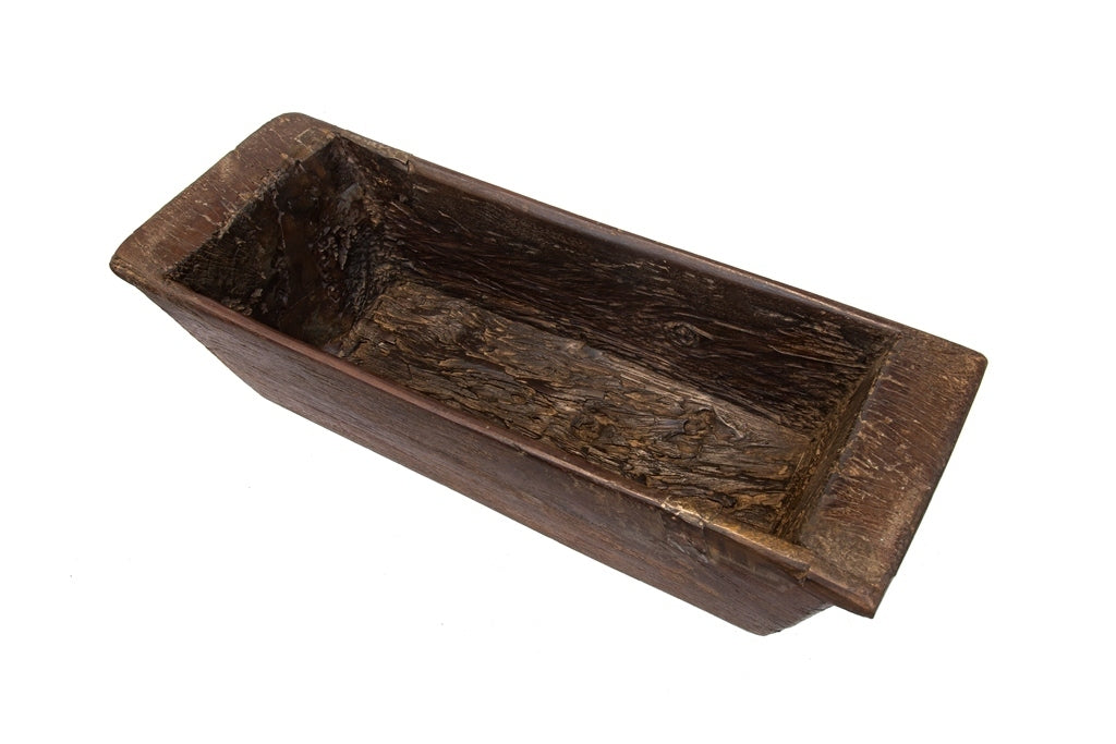 Vaso in legno di recupero