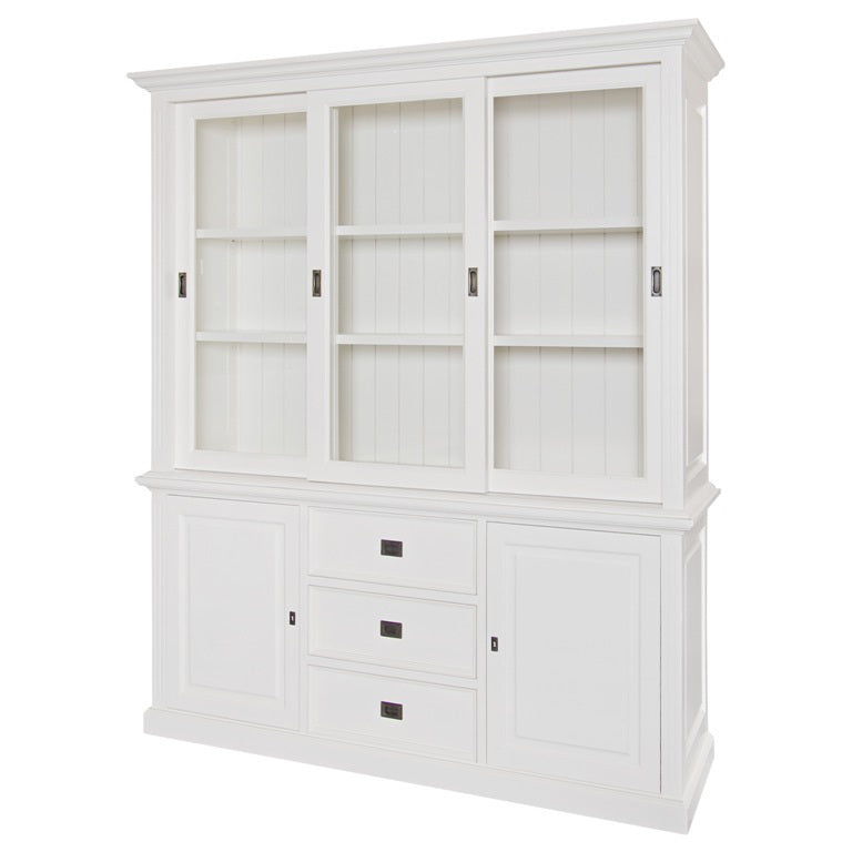 Vetrina provenzale bianca