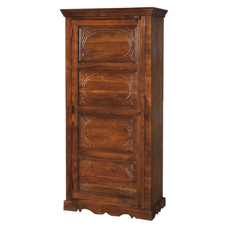 Stipo etnico con anta intarsiata