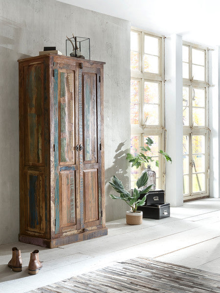 Armadio guardaroba stile Industrial Old