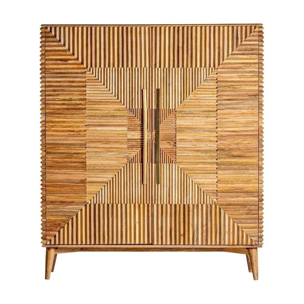 Armadio design plissé