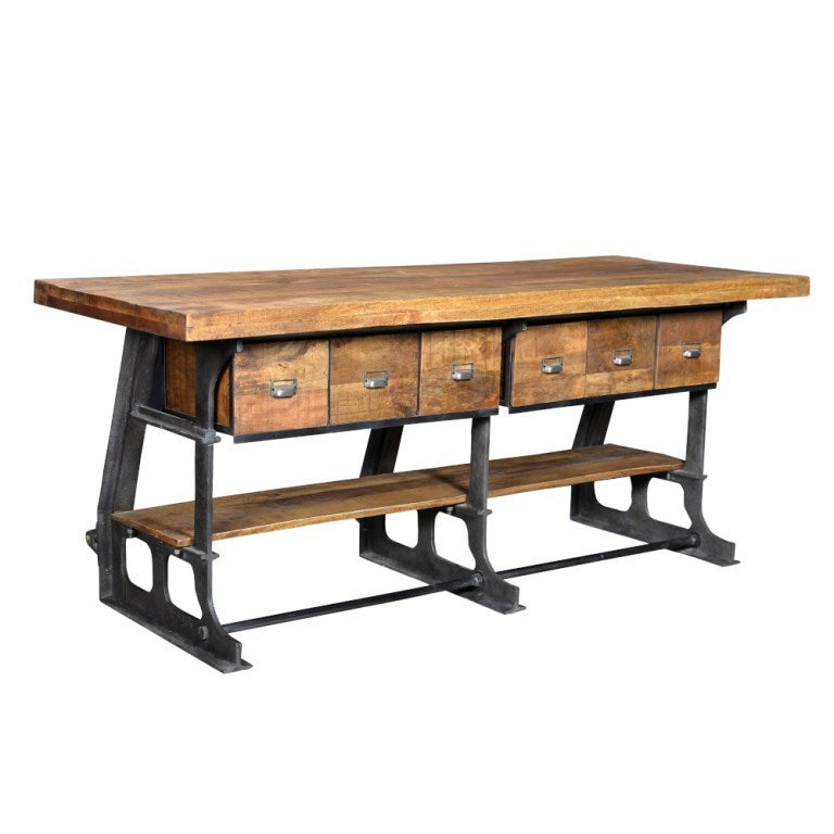 Bancone legno massello