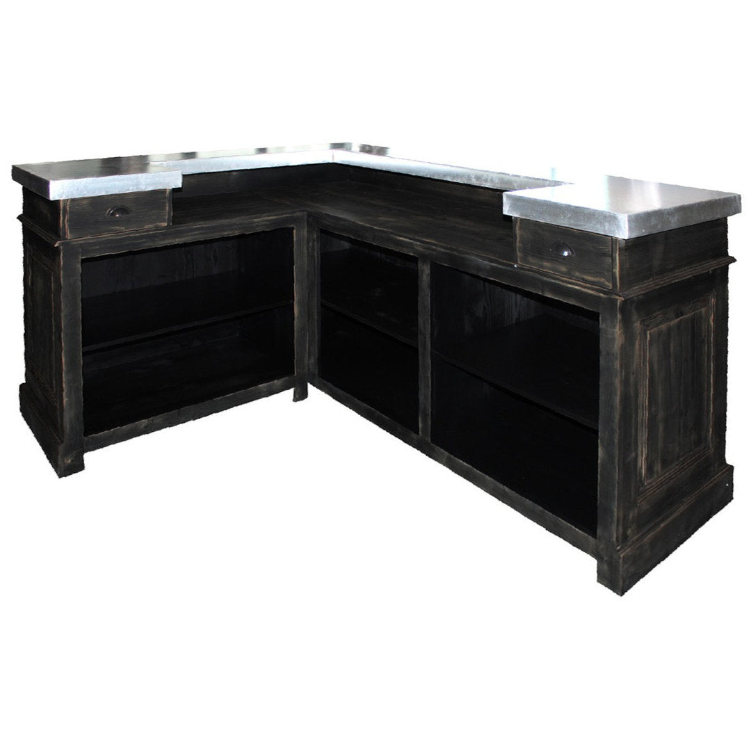 Bancone bar stile vintage industrial