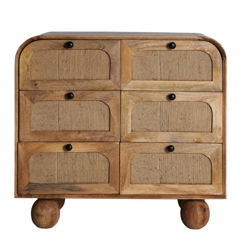 Cassettiera natural chic