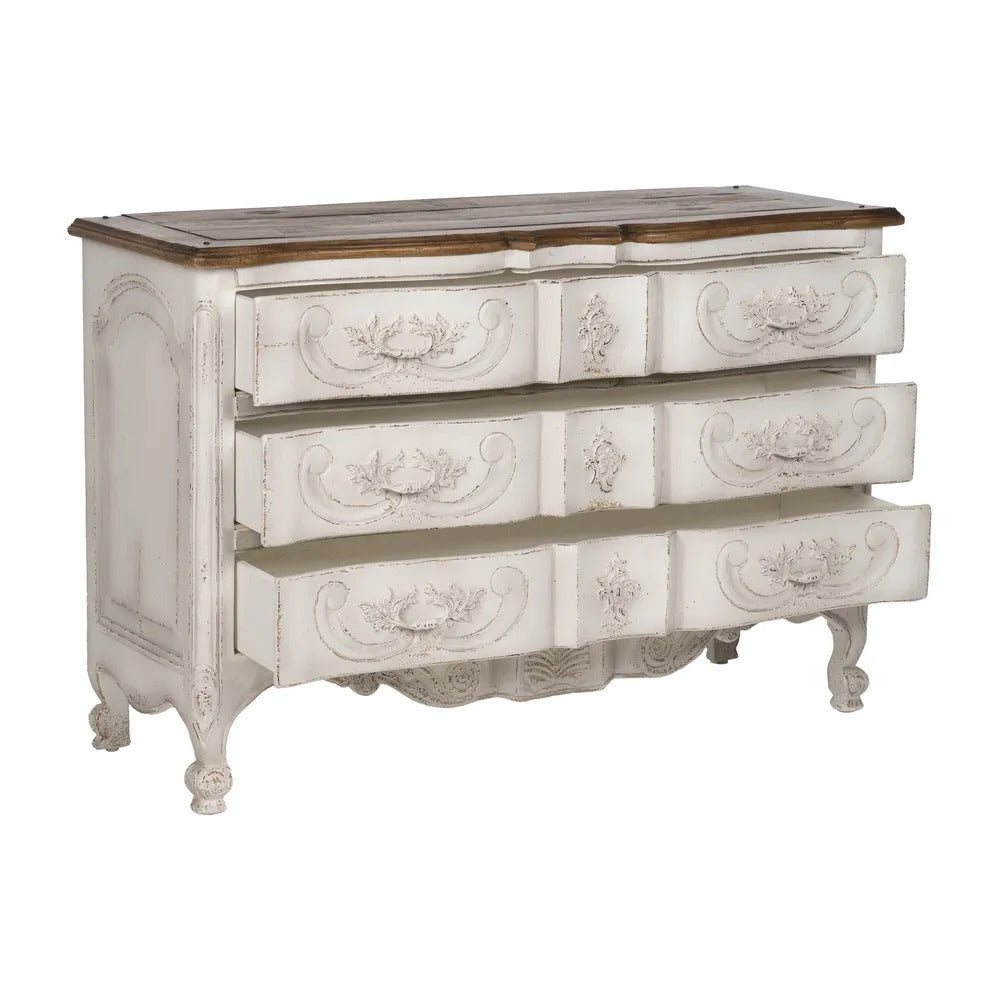 Cassettiera shabby chic