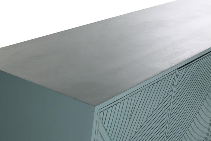 Credenza vintage turchese