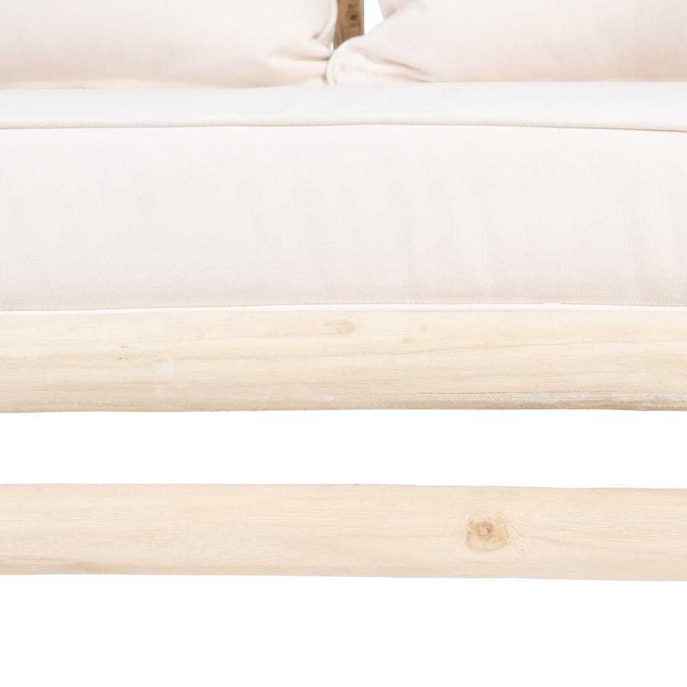 Divano rami di teak naturale