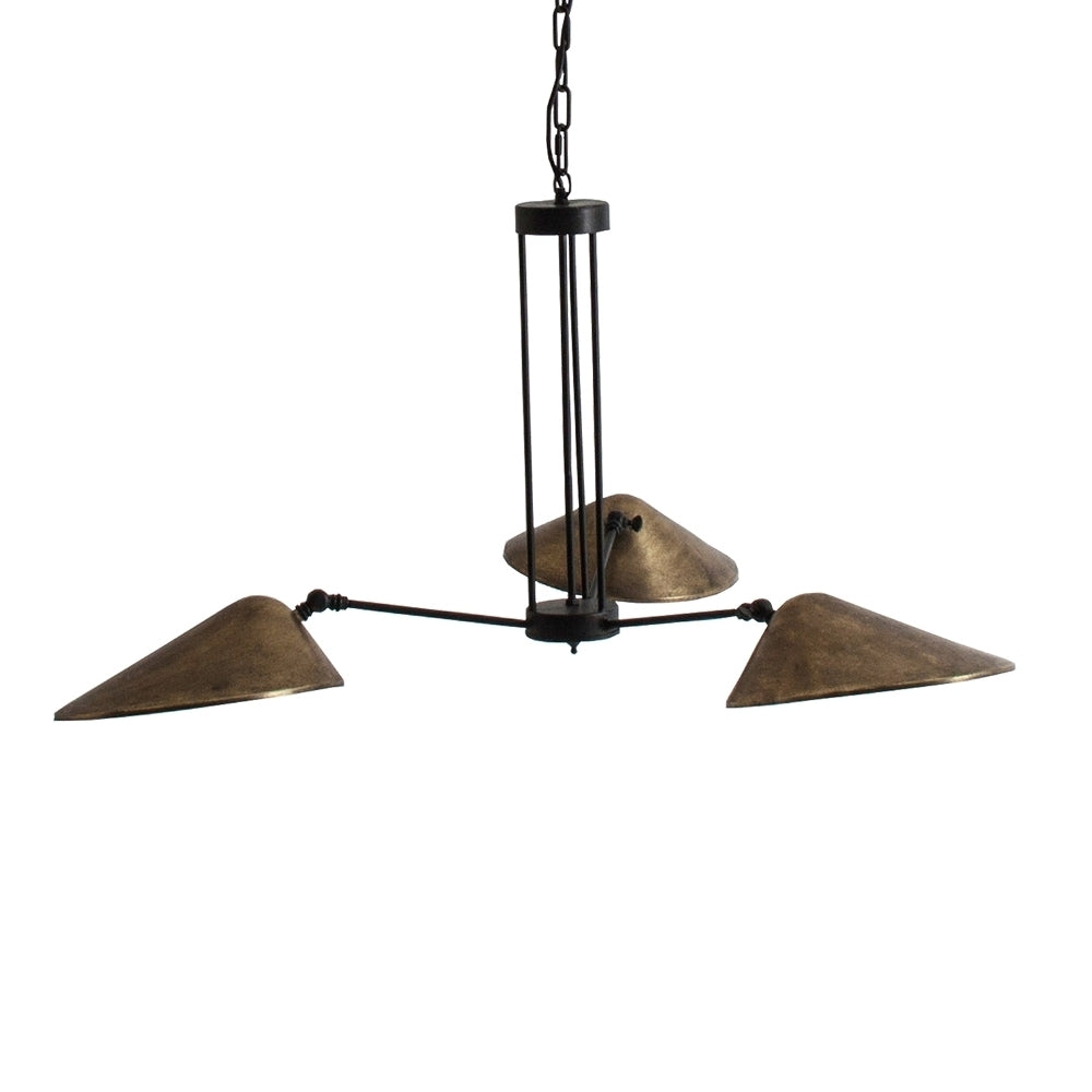 Lampadario stile industriale