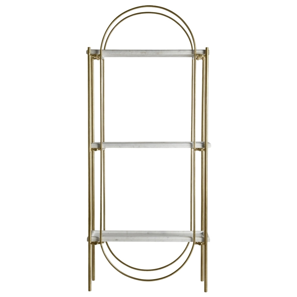 Libreria art déco ferro dorato