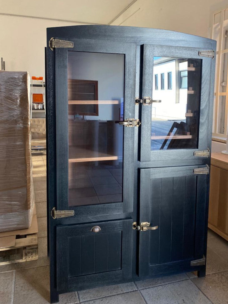 Mobile bar bistrot nero shabby chic