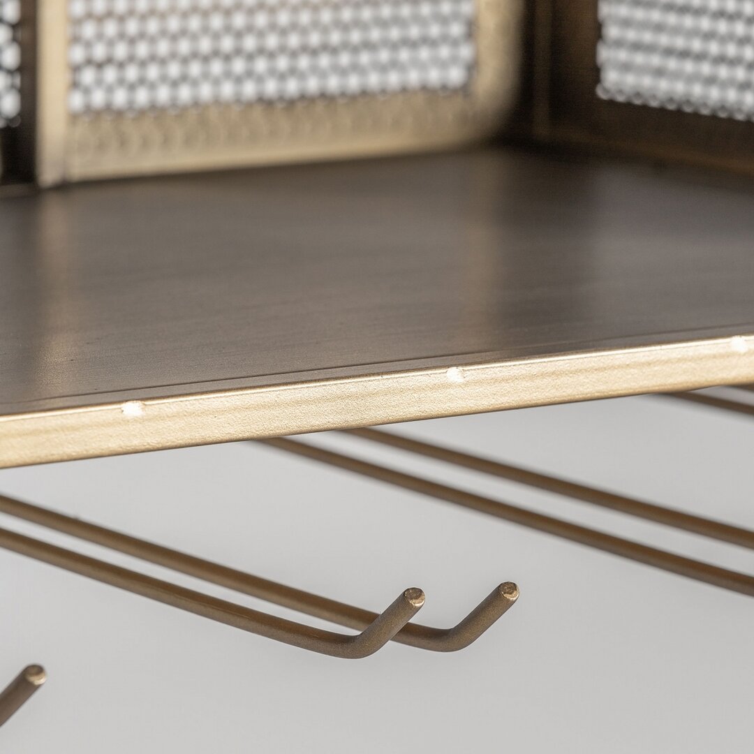 Mensola bar sospesa Art Decò