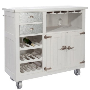 Mobile bar provenzale bianco