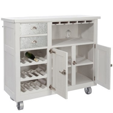 Mobile bar provenzale bianco