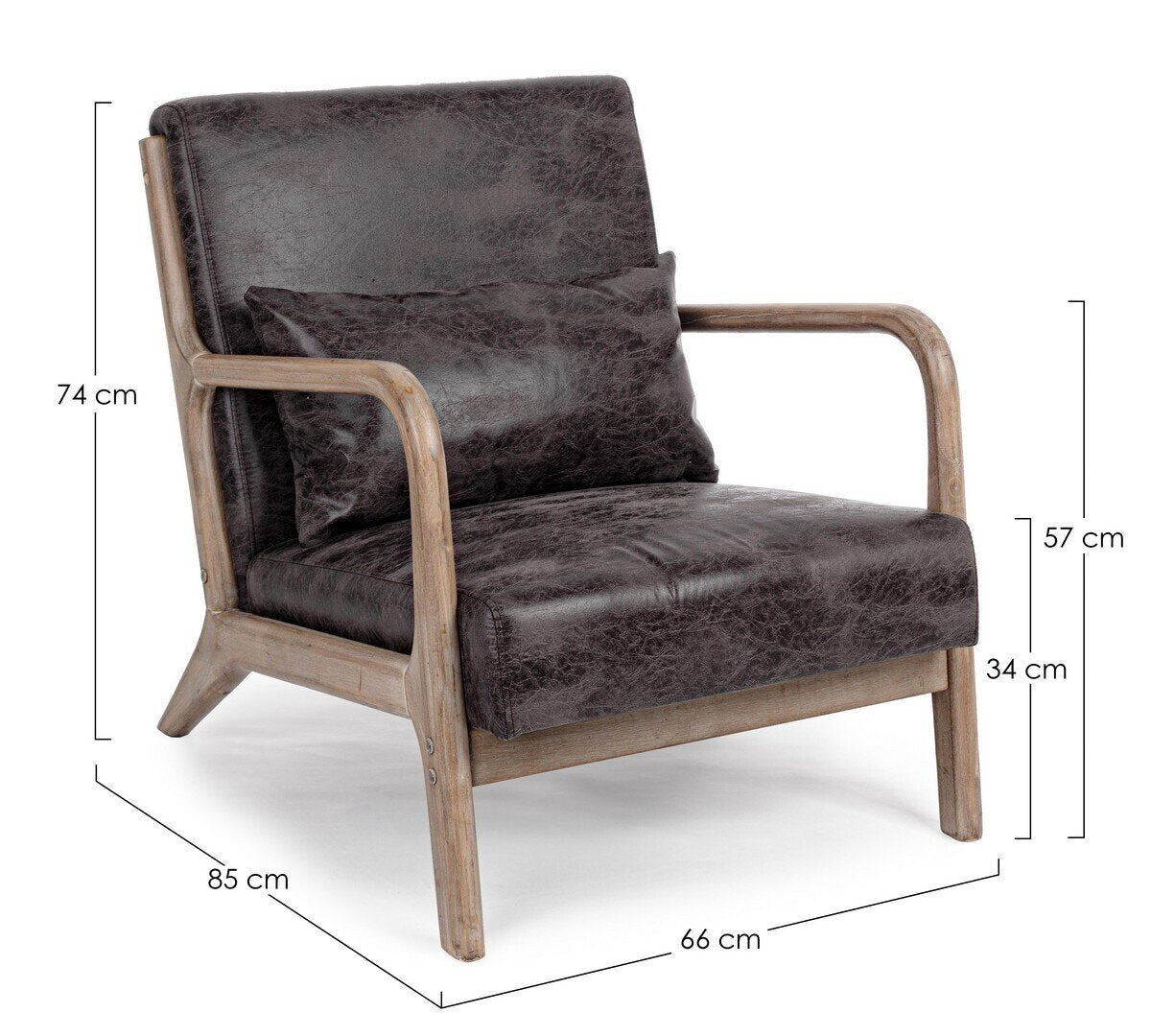 Poltrona vintage da lounge