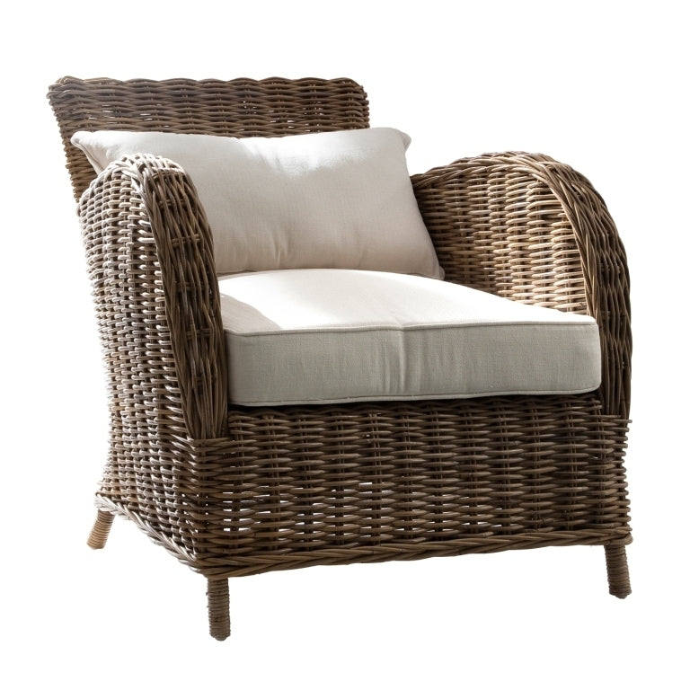 Poltrona doppio cuscino in kubu