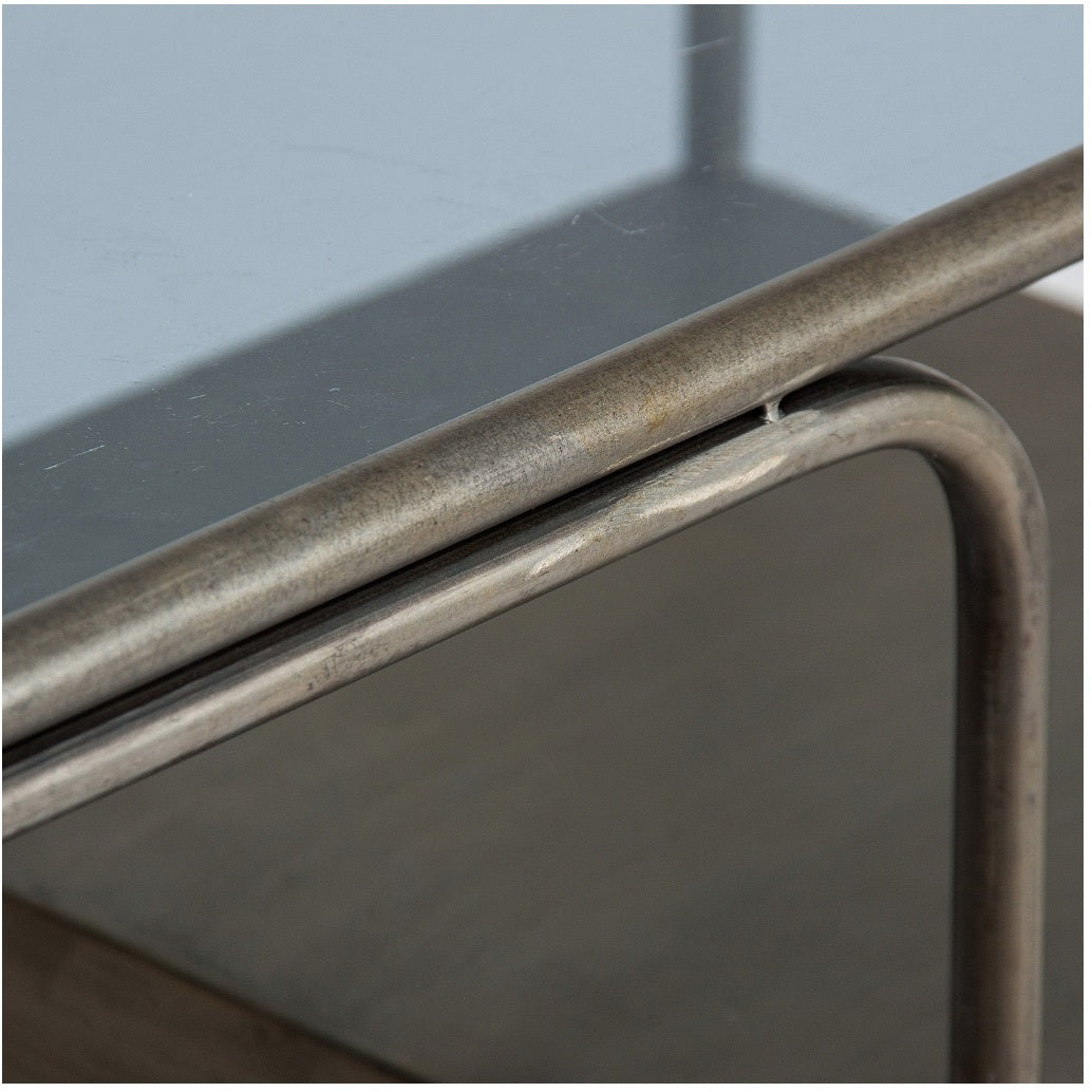 Scrivania industrial anticata due cassetti