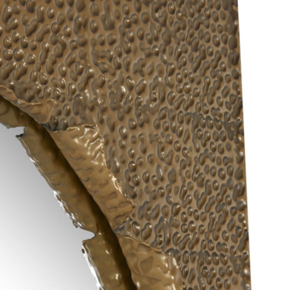 Specchio rettangolare dorato