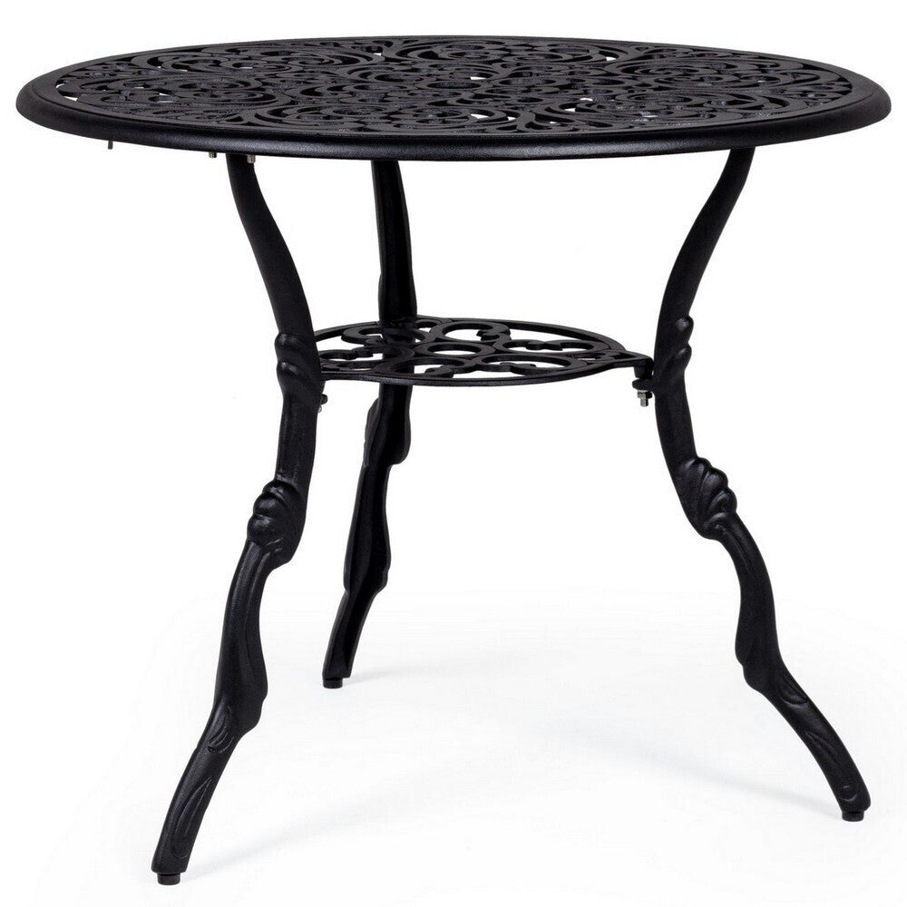 Tavolo da Giardino Provenzale Nero