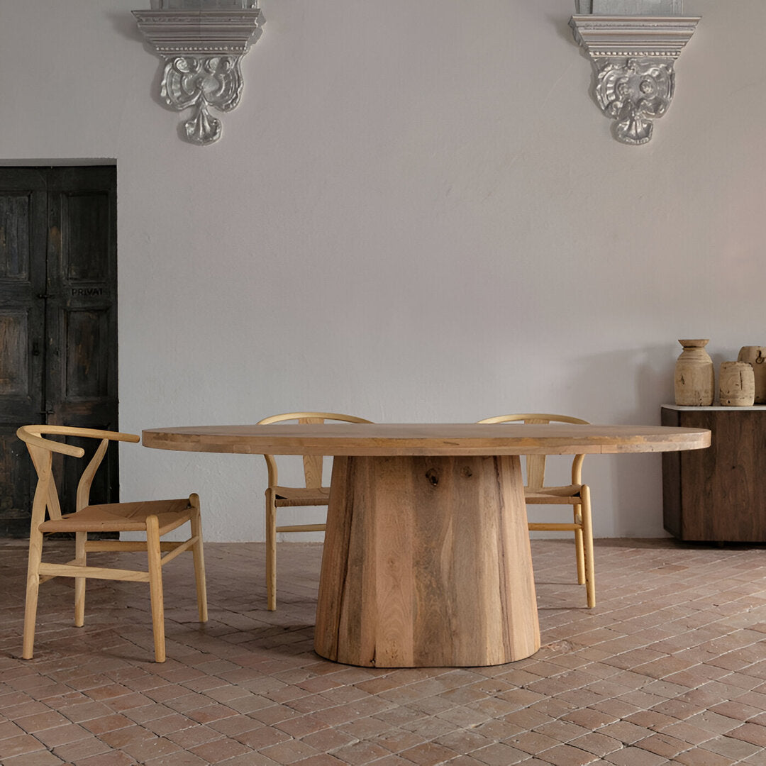 Tavolo etnico ovale chic