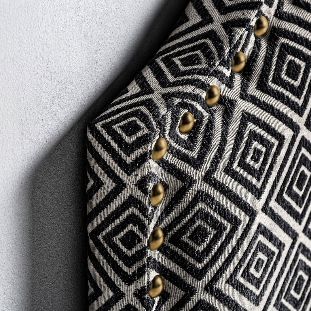 Testate letto chic bianco e nero