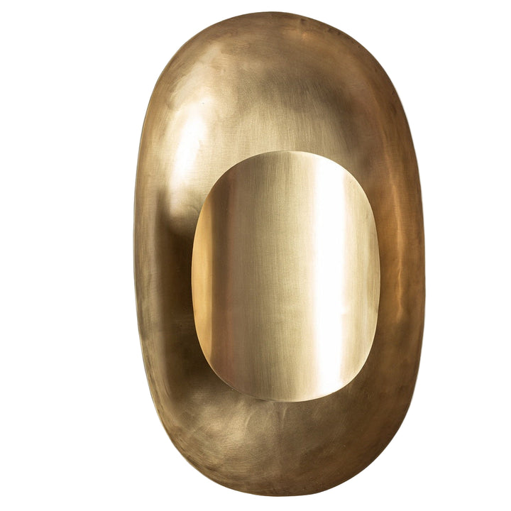 Applique dorata in ambiente chic contemporaneo