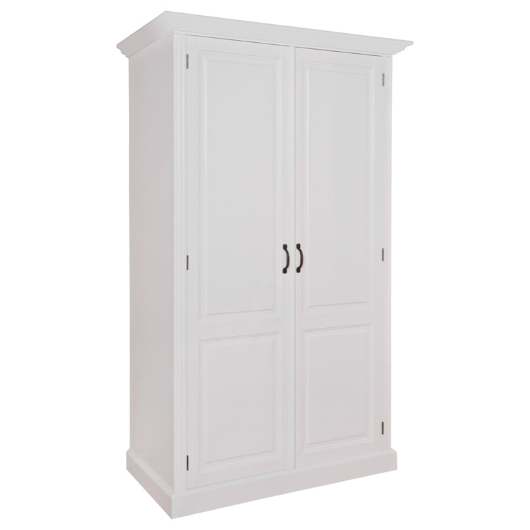 Guardaroba legno bianco 2 ante