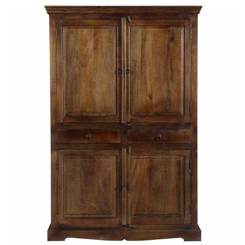 Armadio in legno colore noce