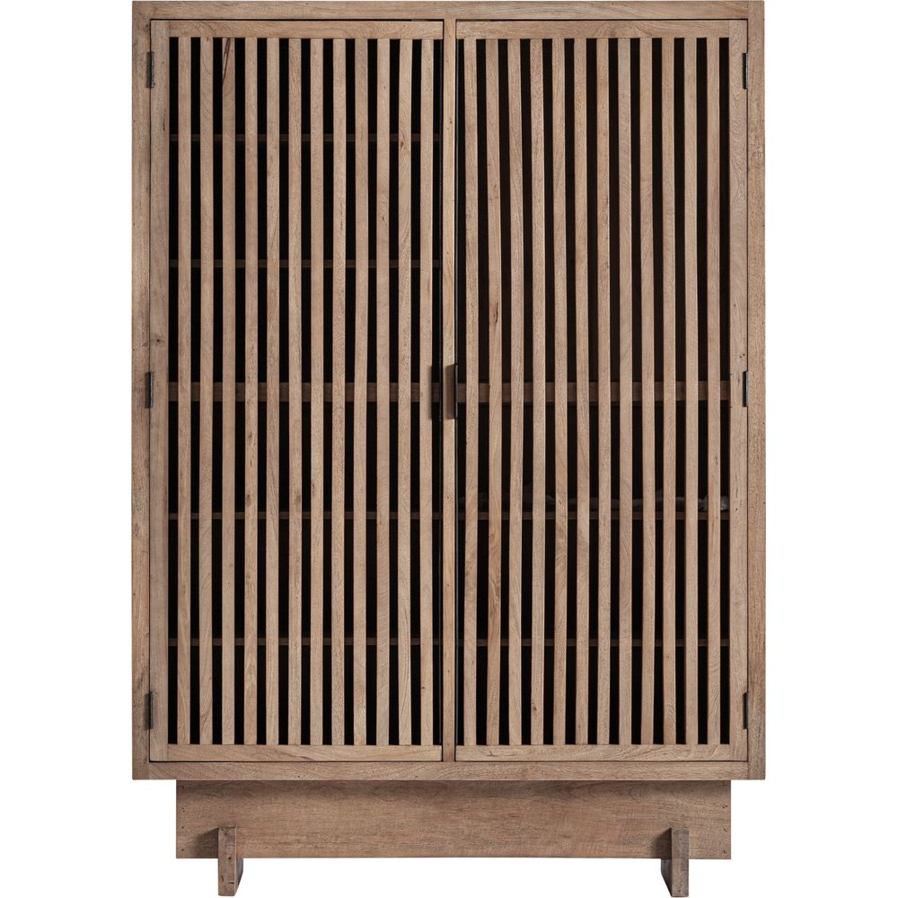 armadio  giapponese chic in legno naturale artigianale