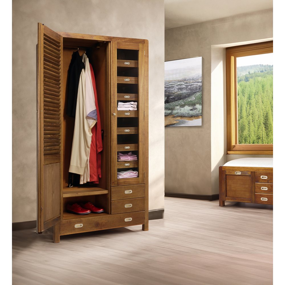 Armadio stile coloniale classico