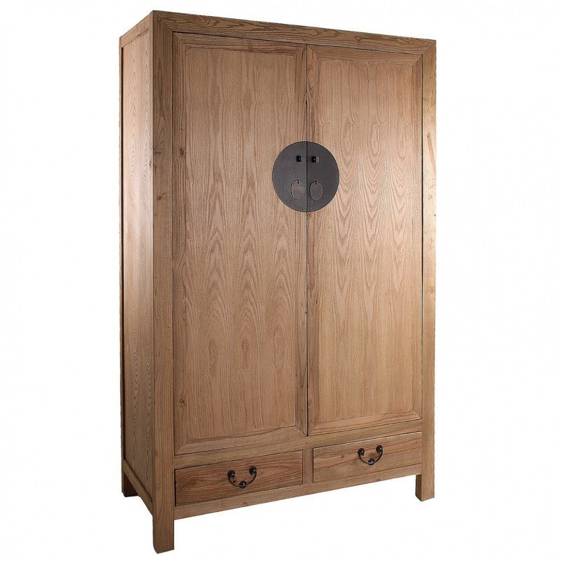 Armadio stile cinese naturale