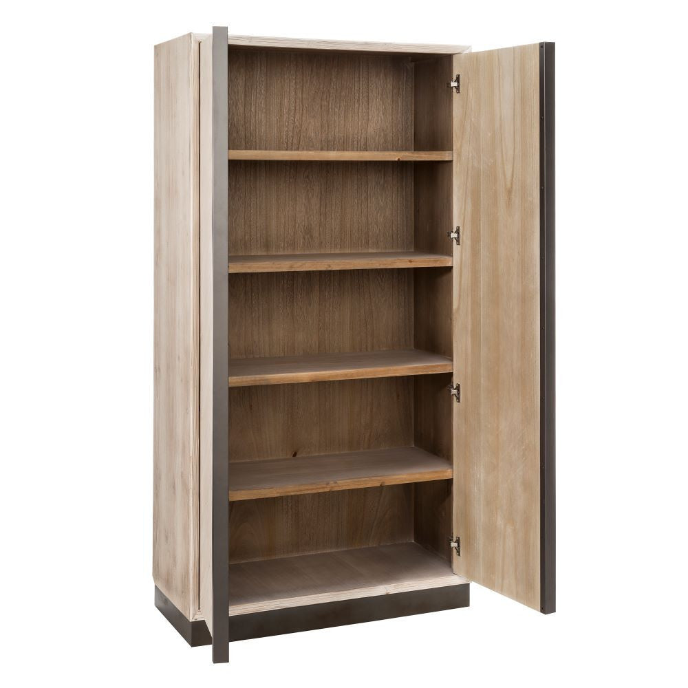 Armadio etnico naturale decapato