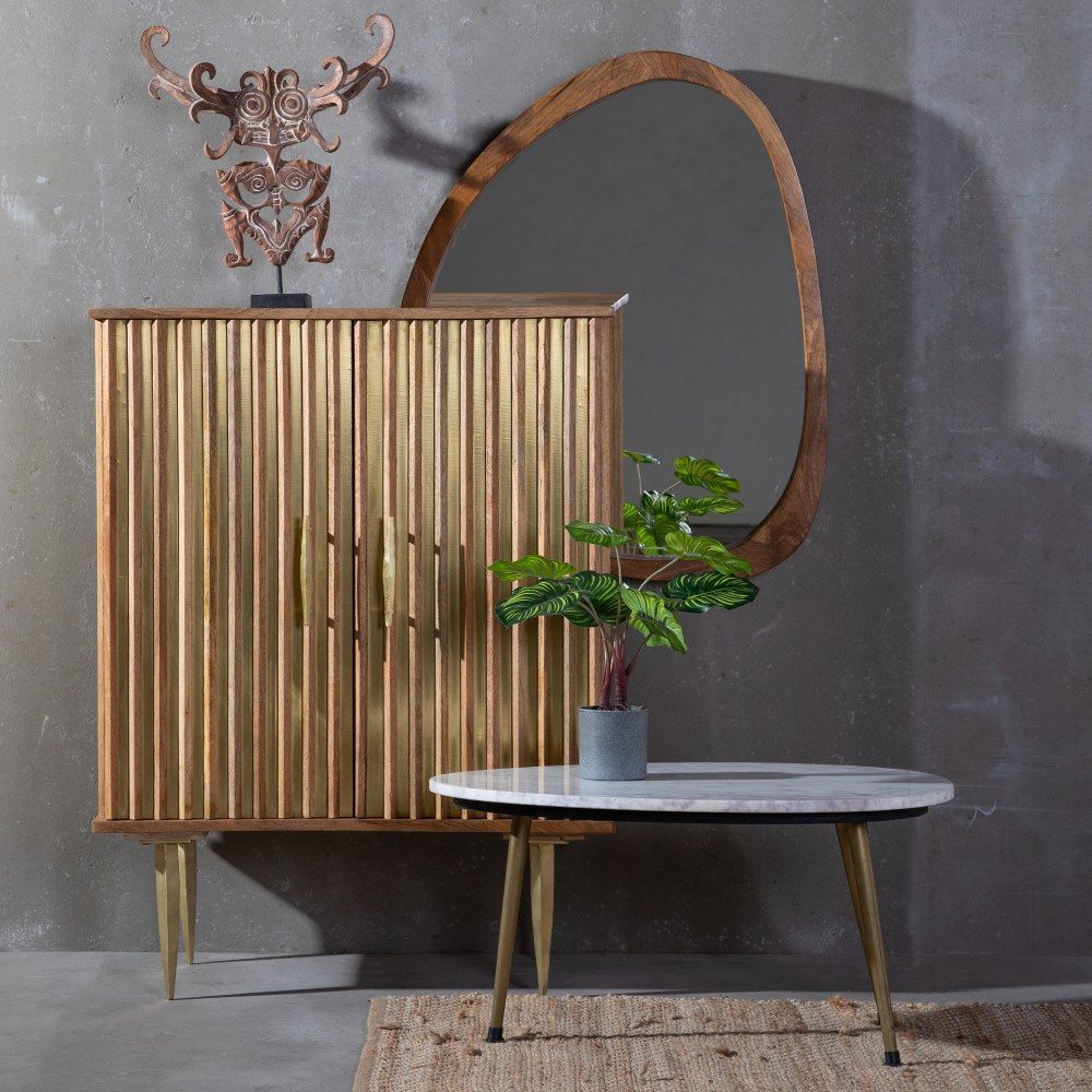 Armadio deco chic naturale