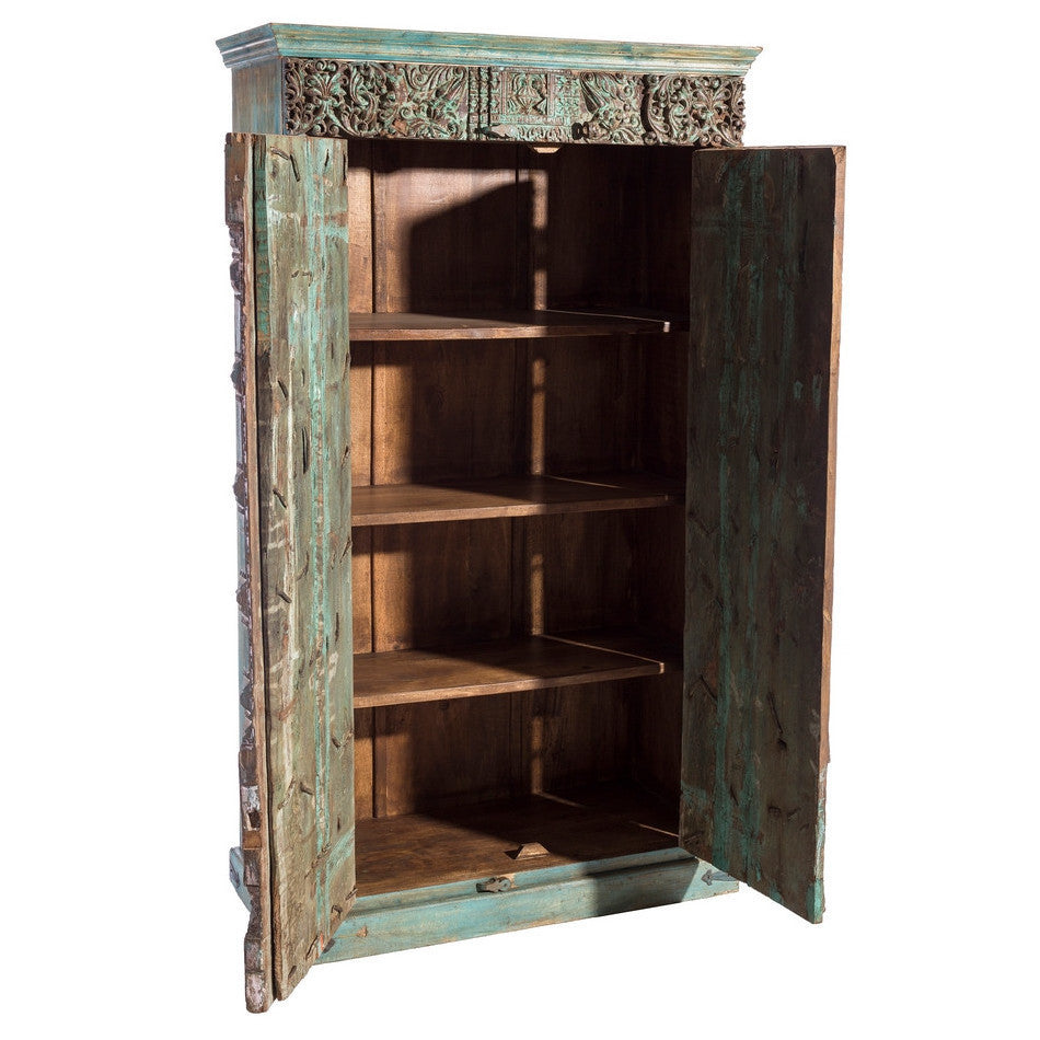 Armadio indiano turchese