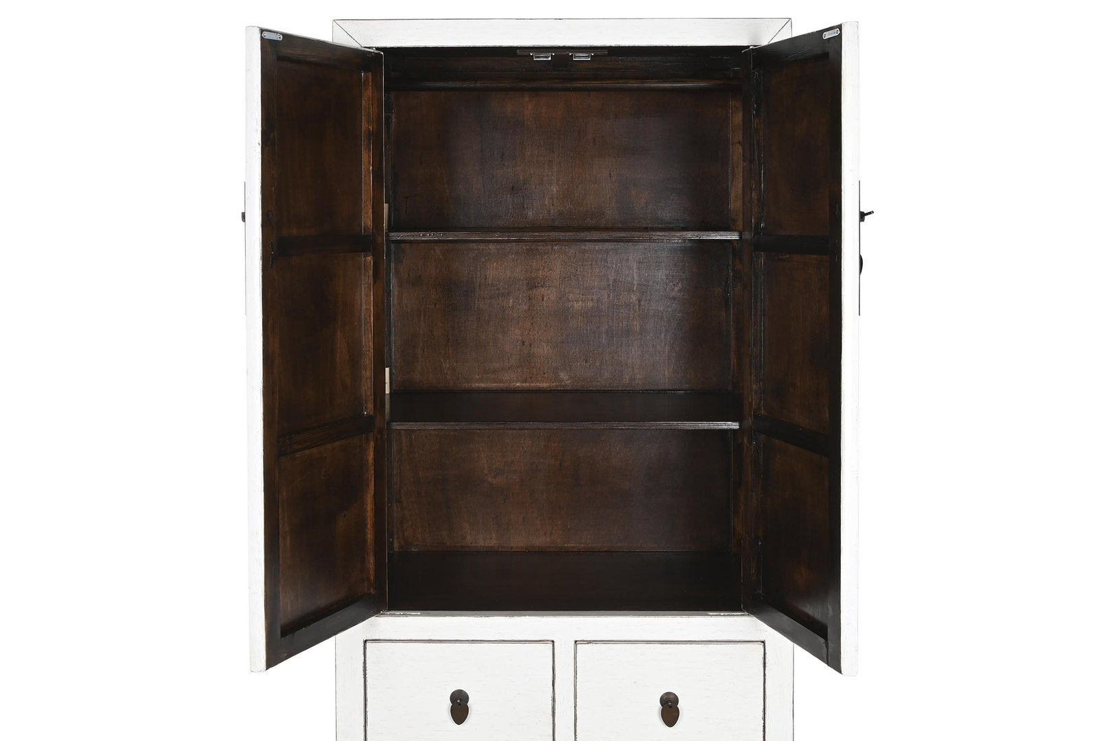 Armadio orientale bianco shabby