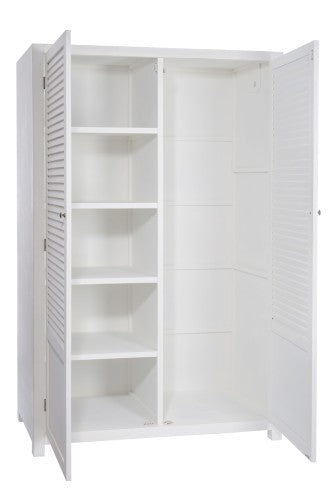 Armadio shabby chic bianco