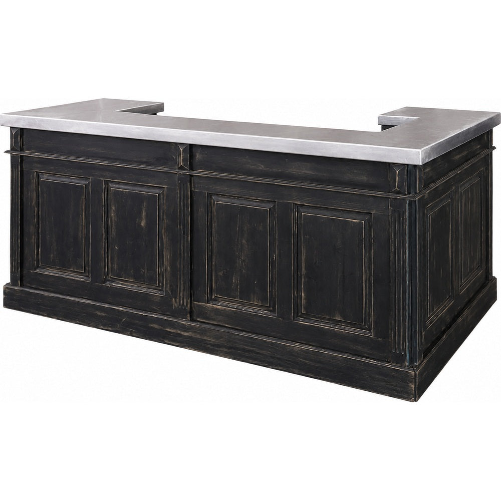 Bancone Bar Bistrot Angolare Rustico Shabby Chic