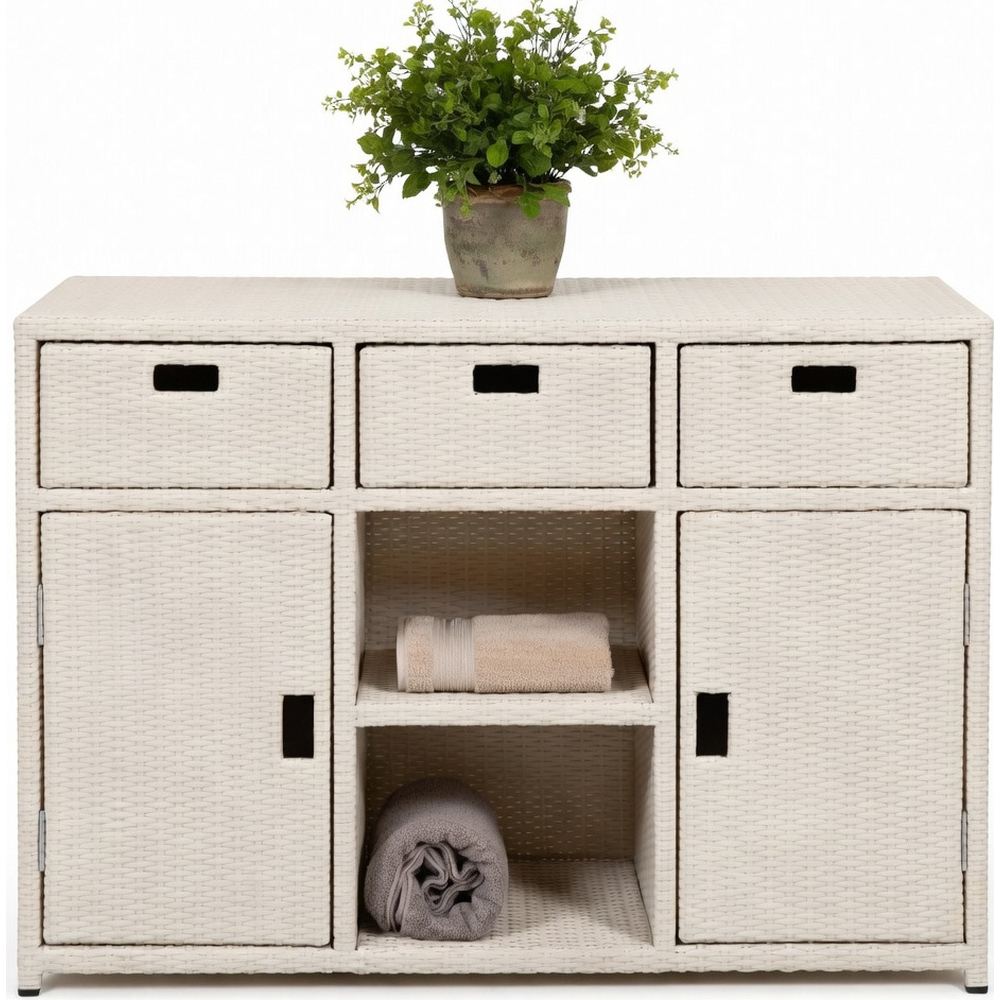 buffet rattan sintetico giardino