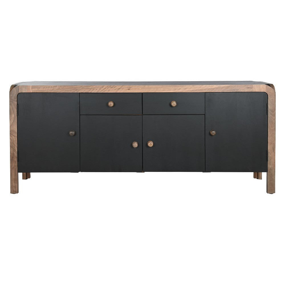Buffet orientale nero design chic