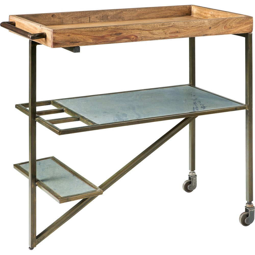 Carrello portabottiglie industrial