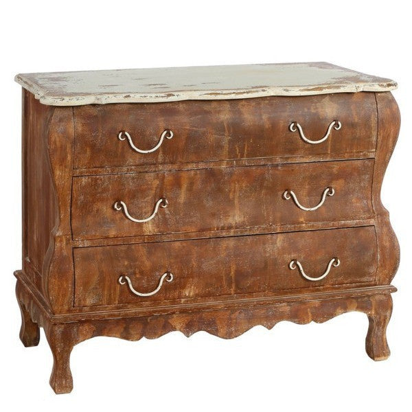 Cassettiera etnica anticata