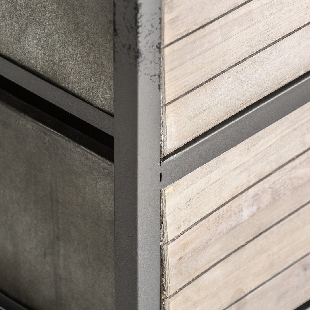 Cassettiera industrial chic