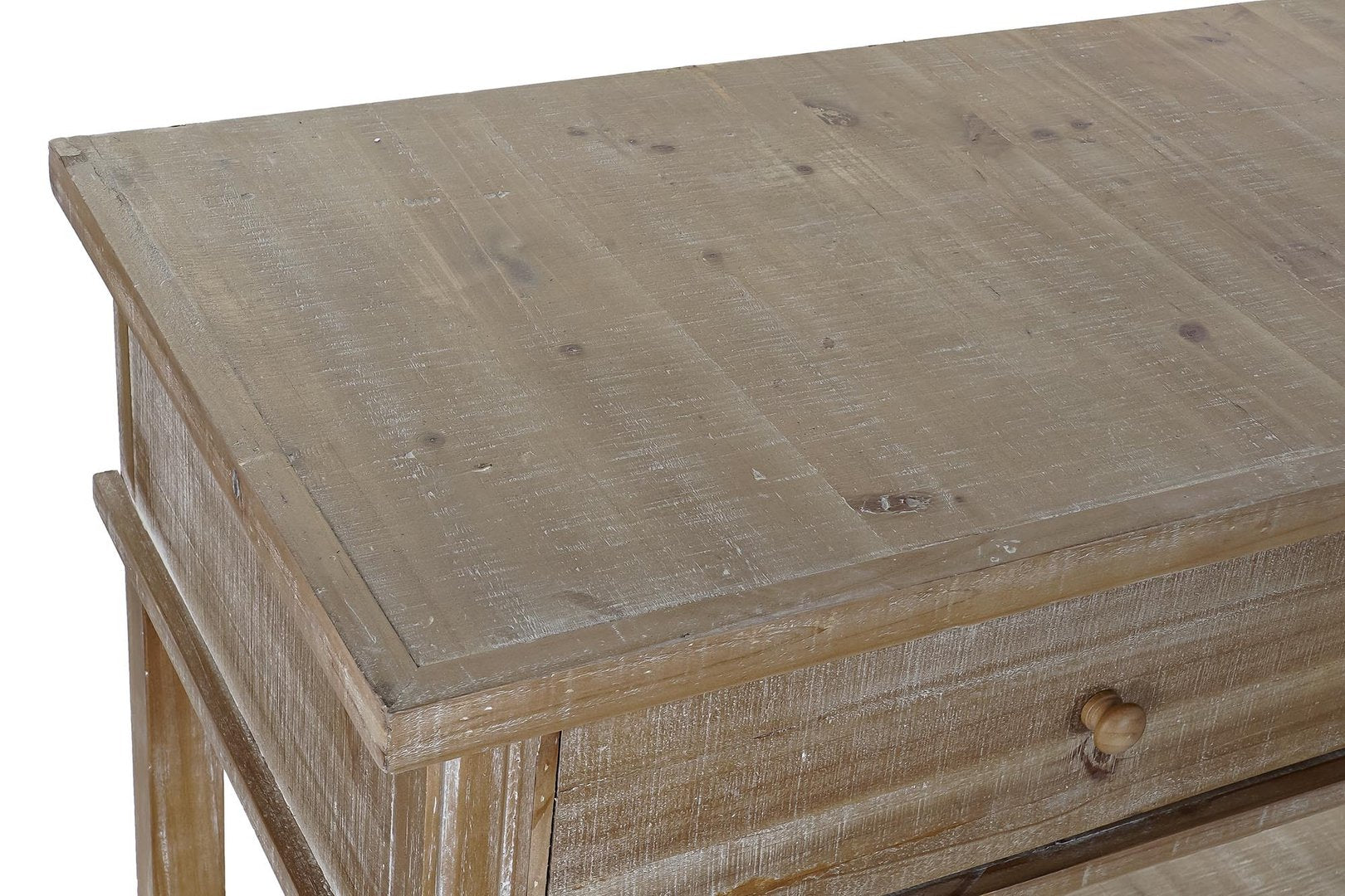 Consolle country legno decapato