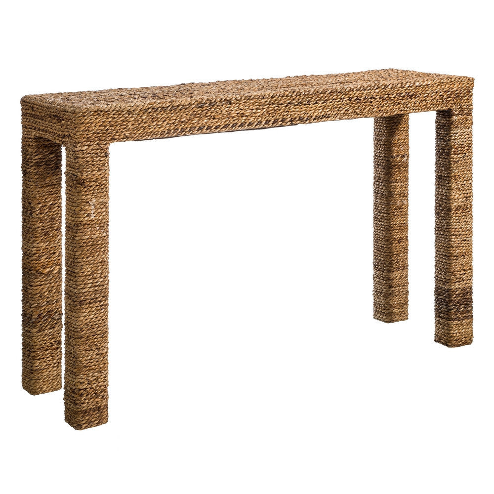Consolle etnica in fibra naturale