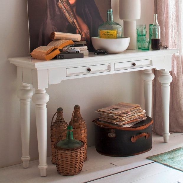 Consolle 2 cassetti provenzale