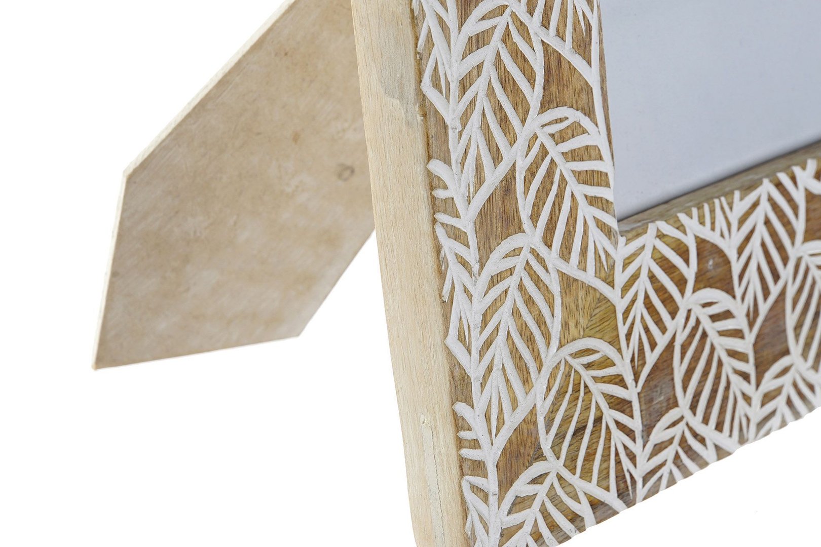 Cornice foto legno intagliato