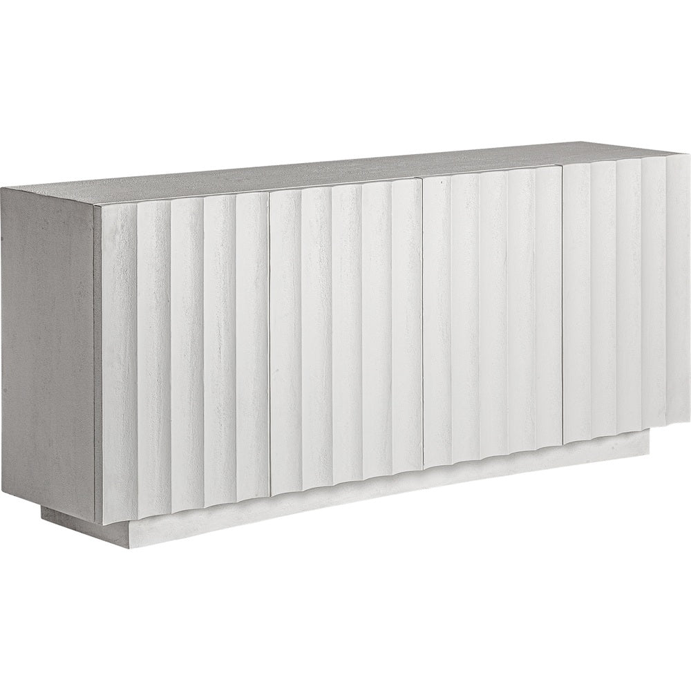 Credenza oriental  Decò chic bianca