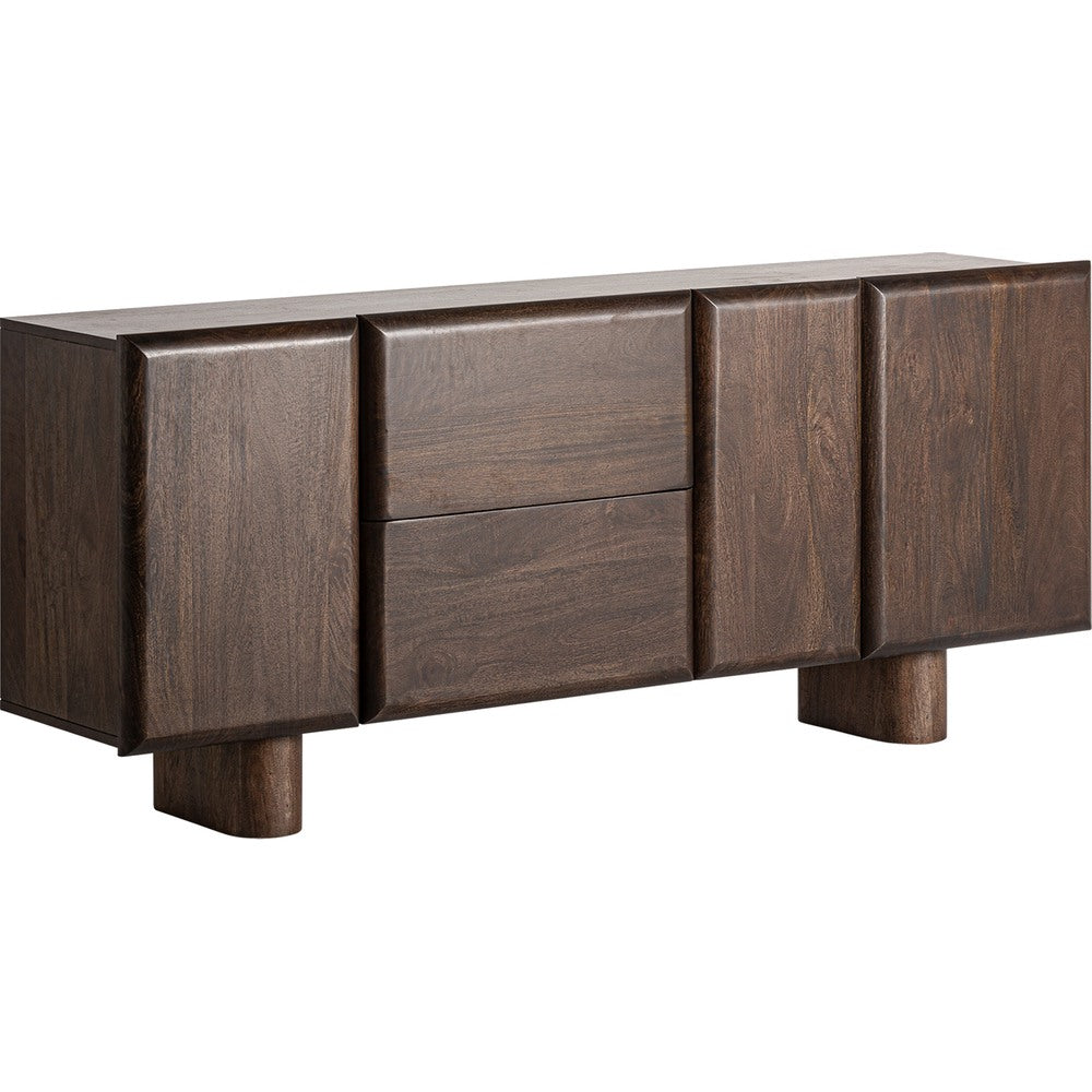 Credenza design legno marrone